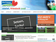 Tablet Screenshot of die-friesen.eu